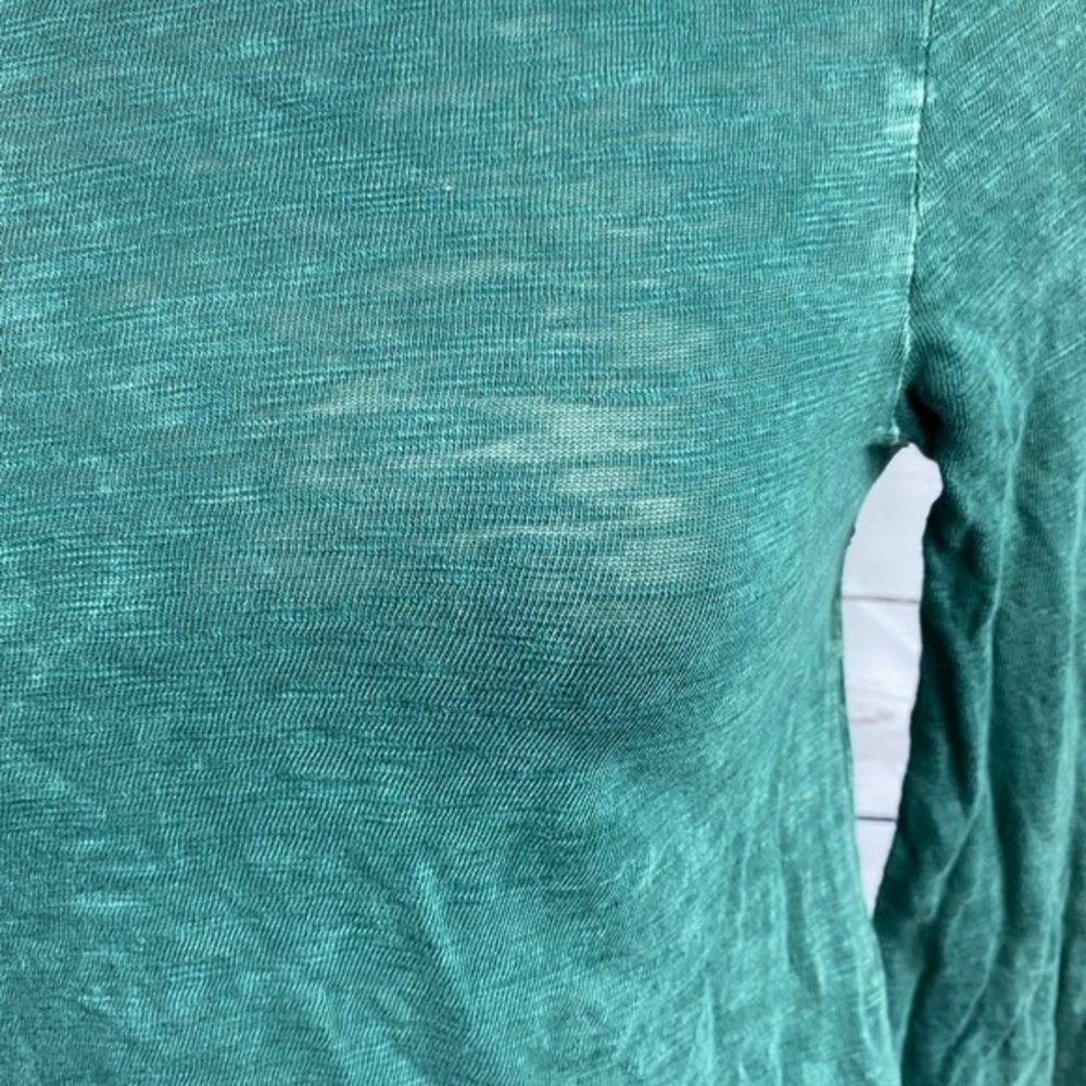 Altar’d State Green Ruffle Long Sleeve Top - Picture 6 of 13